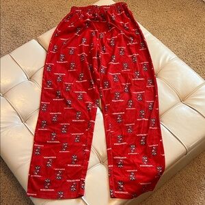Wisconsin Women's Pajama Pants - Red